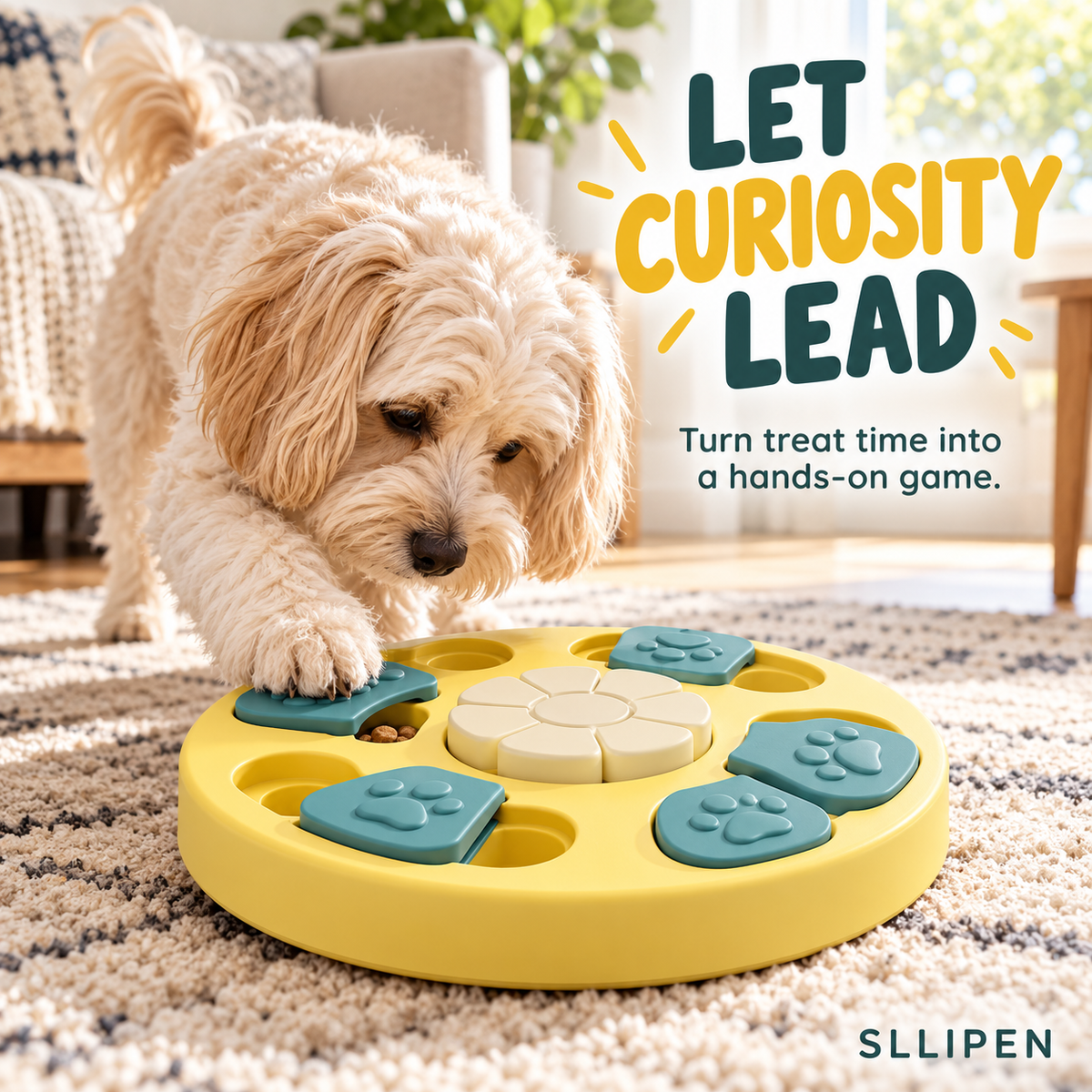 SLLIPEN® Sniff & Slide Treat Puzzle 🐾