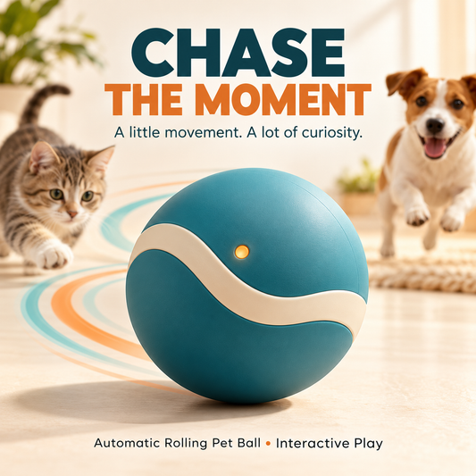 SLLIPEN® RollSpark Automatic Pet Ball 🐾