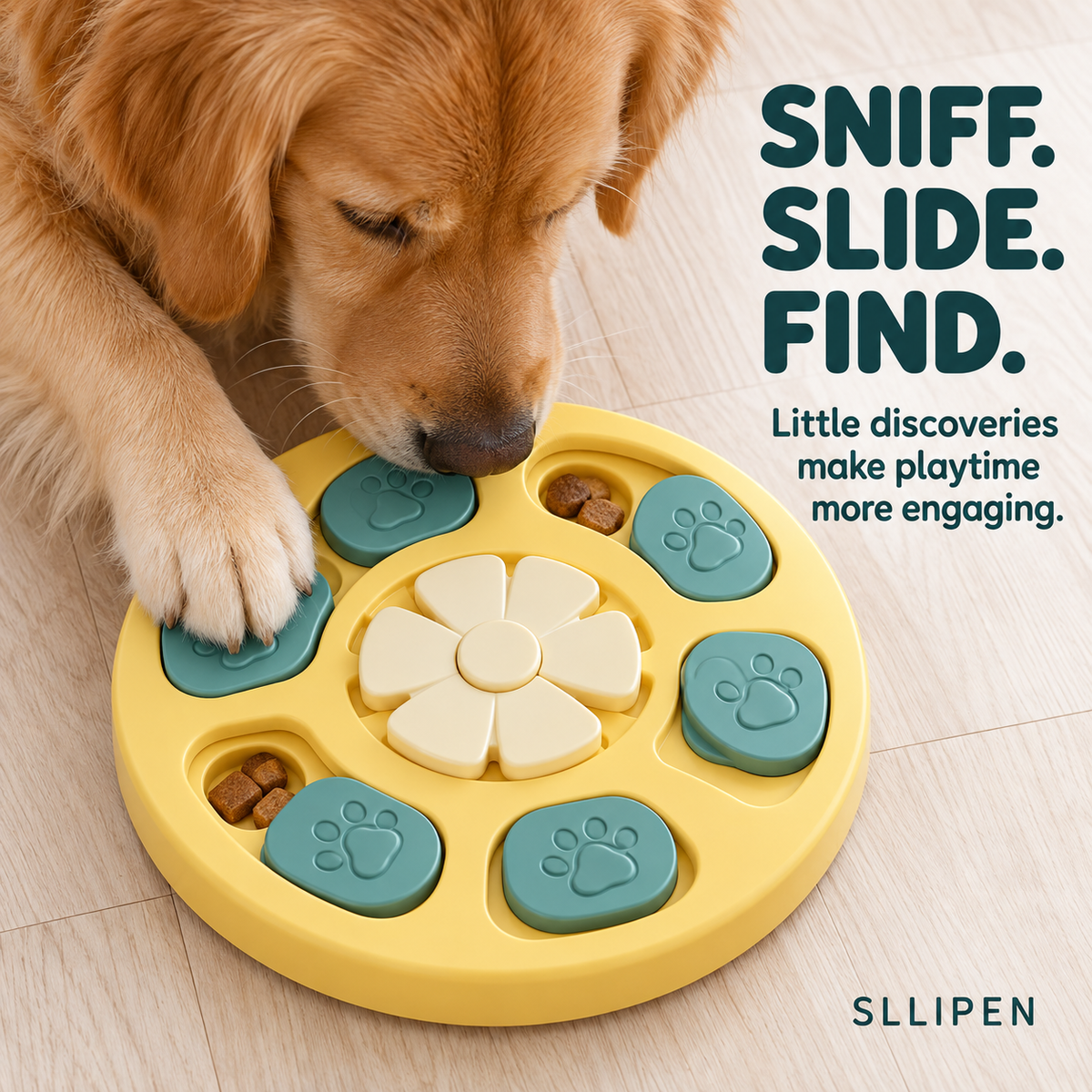 SLLIPEN® Sniff & Slide Treat Puzzle 🐾