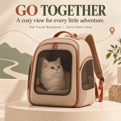 SLLIPEN® SideBySide Pet Travel Backpack 🐾