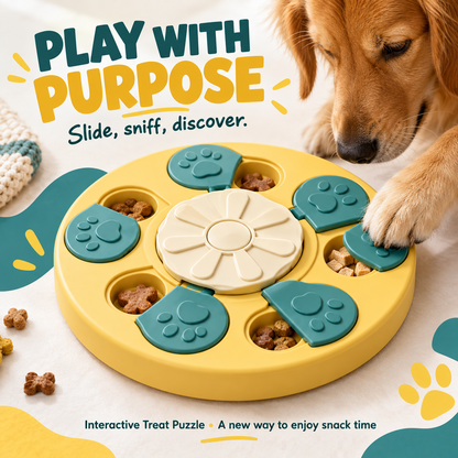 SLLIPEN® Sniff & Slide Treat Puzzle 🐾