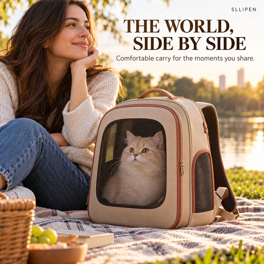 SLLIPEN® SideBySide Pet Travel Backpack 🐾