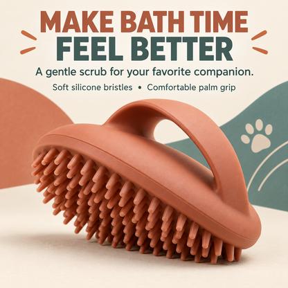 SLLIPEN® CozyScrub Pet Bath Brush 🐾