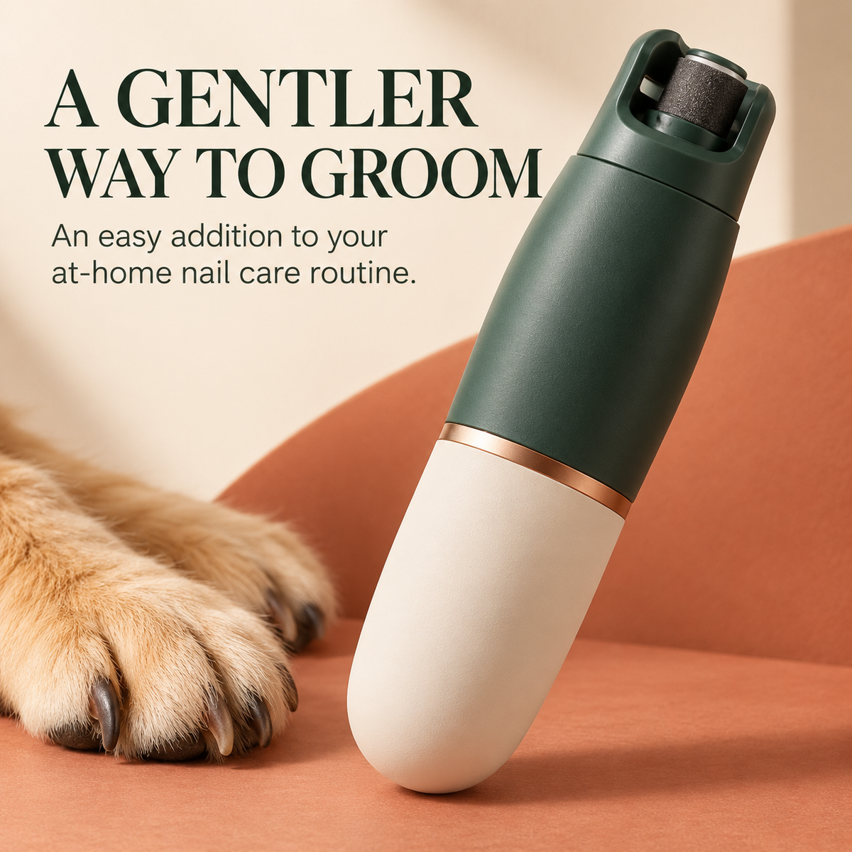 SLLIPEN Pet Nail Grinder 🐾 – Thoughtful Nail Care for At-Home Grooming