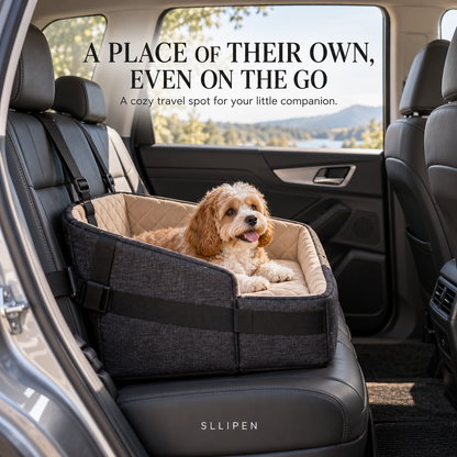 SLLIPEN Pet Car Seat 🐾 – A Cozy Spot for Your Little Travel Companion