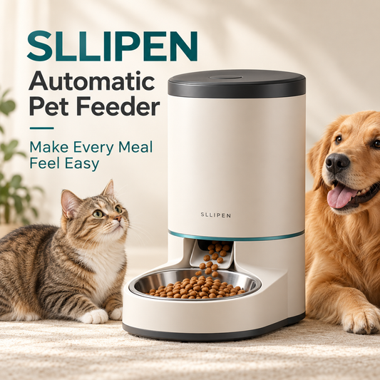 SLLIPEN Automatic Pet Feeder – A Better Rhythm for Everyday Feeding