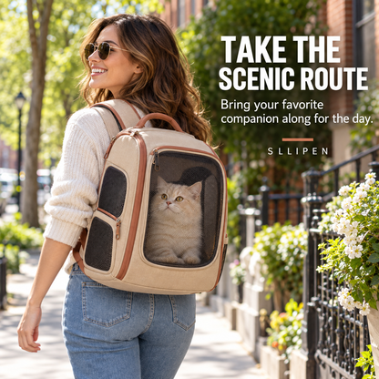 SLLIPEN® SideBySide Pet Travel Backpack 🐾