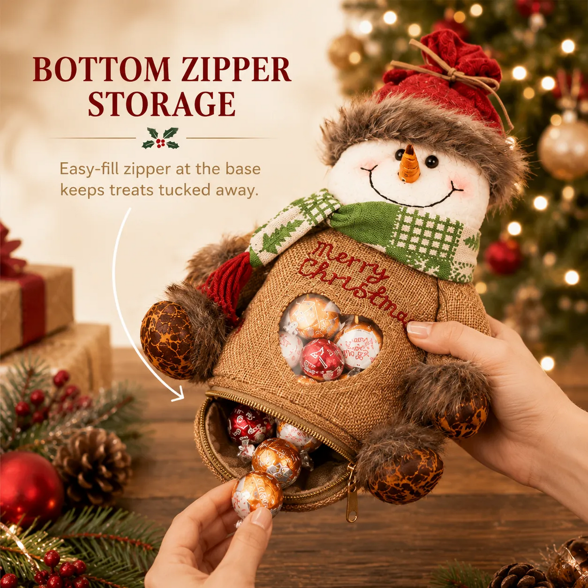 👉💝Christmas gift bags with zipper closure – sllipen